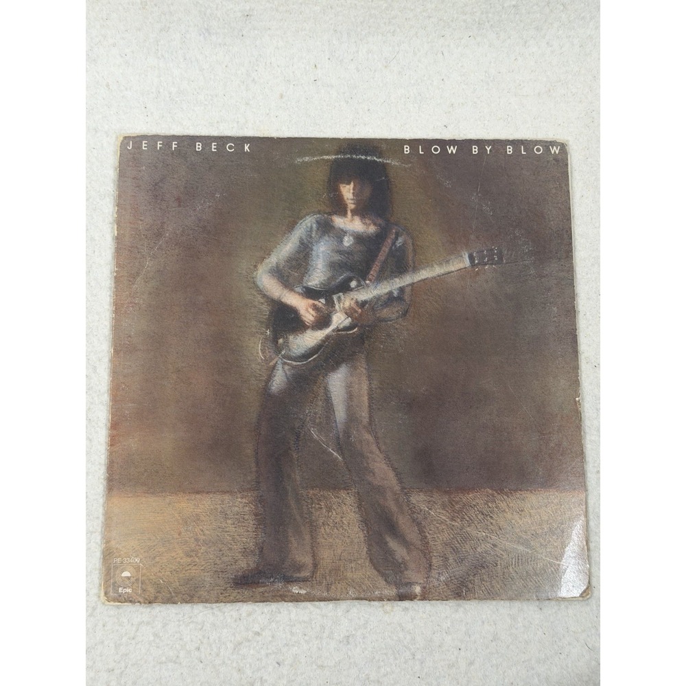Jeff Beck "Blow By Blow" - EX/VG+ - 1975 vinyl LP - Epic PE 33409 - ultrasonic